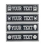 Custom Name Patches, Personalized P
