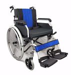 Lightweight Aluminium Folding self Propel Wheelchair with handbrakes and Quick Release Rear Wheels Free to Be Mobility Equipment