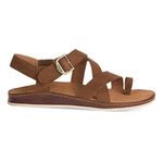 Chaco Women's Wayfarer Loop Sandal, Toffee, 8