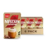 NESCAFE Gold Cappuccino Instant Coffee, Sachets, 6 Cases, 0.7 kg