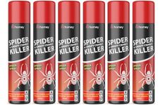 Pestshield 6 x Spider & Creepy Crawly Insect Killer Spider Spray No More Spiders