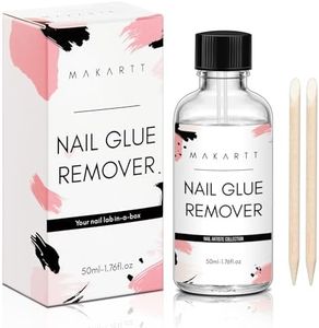 Makartt Nail Glue Remover for Acrylics, Press Ons - 50ML Debonder Without Acetone, Can't Remove Gel Polish