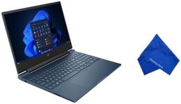 HP Victus 15.6" FHD Gaming Laptop - Intel Core i5-12450H, 8GB RAM, 512GB SSD, Windows 11, GeForce RTX 3050 (with Microfiber Cloth) - Performance Blue (15-fa0033dx) (Renewed)