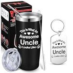 Hushee 2 Pack Uncle Mug Gifts, This
