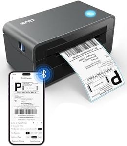 iDPRT Bluetooth Thermal Label Printer, 4x6 Inch Thermal Shipping Label Printer for Phone/USB, Support Windows/iOS/Mac/Android, Thermal Printer for Small Business and Shipping Package