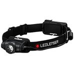 Ledlenser, H5 Core Headlamp, 350 lumens, Advanced Focus System, Battery Operated, Dimmable, Dustproof, Waterproof, Ledlenser Connecting System