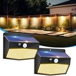 Solar Motion Sensor Outdoor Lights 
