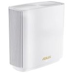 ASUS ZenWiFi XT9 WiFi 6 Mesh System - 1 Pack - White - AX7800 Whole-Home Tri-band Mesh WiFi 6 System