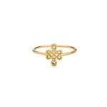 AWE Inspired Infinity Knot Ring - G