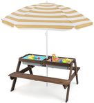 HONEY JOY Kids Picnic Table, 4 in 1