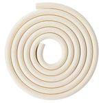 stonylab Vacuum Rubber Tubing, 18mm (45/64'') OD 8mm (5/16'') ID Vacuum Tubing Natural Rubber Tube for Vacuum, 8 x 18mm (5/16'' x 45/64'') Fitting on StonyLab Glassware Labware - 3m (10 Feet)