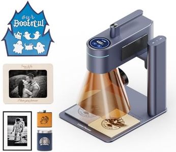 LaserPecker 4 (Basic) 2-in-1 Dual Laser Engraver for Almost All Materials, Large Working Area Ultra-Fast 8K HD Precise Laser Cutter Engraving Machine for Metal Wood Glass Acrylic Leather Gold Silver