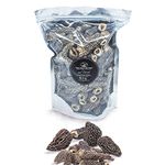 West Coast Wild Foods | 0.5lb| Dried Wild Morel Mushrooms for Cooking Gourmet Recipes | Premium Grade