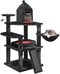 BEWISHOME Gothic Cat Tree with Coff