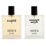 Adiveda Natural Cupid & Midnight Sensesl Perfume For All Pack of 2 | Woody, Fresh And Spicy Perfume