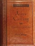 Jesus Calling, Large Text Brown Lea