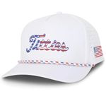 Curves & Clubs Titties Golf Hat - Funny Golf Hat, Titties Hat - Funny American Hat - One-Size-Fits-All Hat - Men's Gifts, White, 0