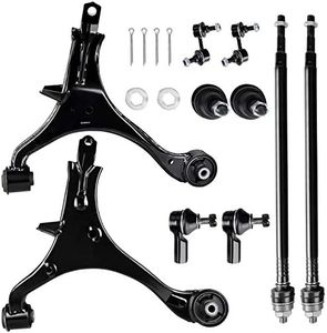 AUTOSAVER88 Front Control Arm Compatible with CR-V 2002-2006 -w/Ball Joint, Tie Rod End, Sway Bar End Link