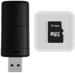Rycixon 8GB Micro SD Card for 3D Hologram Fan Projector, Universal Replacement TF Memory Kit with USB Reader, Access to 1500+ 3D Video Cloud Library, Class 10 Speed for Advertising Display