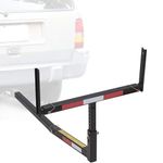 HECASA Adjustable Pickup Truck Bed Extender Extension Rack w/Flag