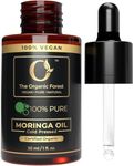 100% Pure & Organic Moringa Oil | Natural Carrier Oil for Face Moisturizer | Moringa Oil Face Cleanser | Moisturizer for Oily Skin | Reduce Forehead Wrinkle |