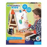 WORBAX Discovery Kids Table Top Easel Wooden 3-in-1