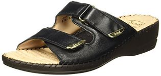 Scholl Women's TRIM MULE Slippers (6746162_BLACK_5 UK)