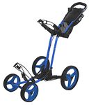 Sun Mountain Pathfinder Unisex Adult 4 Wheel Golf Trolley, BIG Sky Blue, One Size