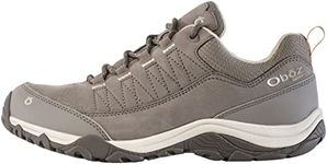 Oboz Women's Ousel Low B-Dry Waterproof Hiking Shoe, Cinder Stone, 7.5