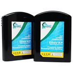 2-Pack Compatible Eureka 39150 Battery - for Eureka 6V Vacuum Battery (2500mAh, NIMH)