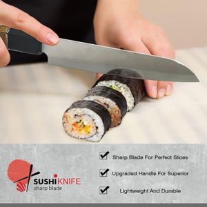 MLRYH 21-Piece Sushi Making Kit – Complete DIY Sushi Roller Set