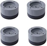 QBDIANGEN Anti Vibration Pads for Washing Machine 4 Pcs Washing Machine Feet Pads Rubber Anti-slip Shock Absorber Noise Reduction Washer Pedestals Stops Washer Dryer Moving Shaking Walking Skidding