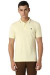 Van Heusen Men's Regular fit T-Shirt (VSKP517S011421_Cream L)