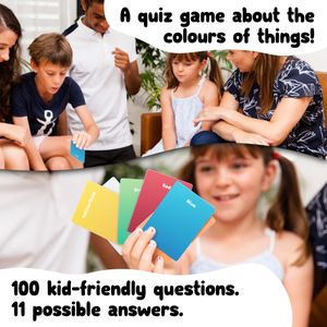 Colourbrain Junior Board Game – Family Trivia for Kids