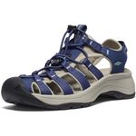 KEEN Women's Astoria West Sandal, Naval Academy/Reef Waters, 7 UK