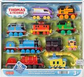 Thomas & Friends HRR49 Fisher-Price Track Team Engine Pack Toys, Multicoloured