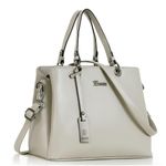 EXOTIC® Top Handle/shoulder women Bag (Off White)