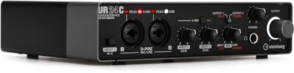 Steinberg UR24C 2x4 USB 3.0 Audio Interface with Cubase AI and Cubasis LE