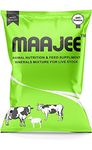 MAAJEE Animals Nutrition | Feed Supplement Minerals Mixture - Improvement in Milk Fat & SNF Content | Weight Gainer for All Animals (30 KG, Pack of 1)