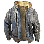 Men Winter Coats Mens Jacket Suede Jacket Men Men Winter Coats Mens Sherpa Lined Flannel Mens Heavy Winter Coat Western Vest for Men Sherpa Jacket Men Mens Winter Coats（4-Dark Blue,5X-Large）