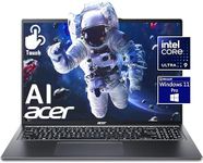 acer Swift Go 16" Touch WUXGA 2024 Laptop, Intel 16Cores Ultra 9-185H(Beats i9-12900HK), Unlock New AI Experience, Intel ARC Graphics, 1440p Webcam, Wi-Fi 7, win11, w/HDMI (32GB RAM | 1TB SSD)