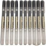 MUJI Gel Ink Ball Point Pen 0.5mm Black color 10pcs