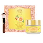RYLLZ ESSENTIALS Vitamin C Clay Face Mask | Skin Brightening with Stable & Effective Vitamin C, Glycolic acid, Green Tea Extract, Yellow Clay & Kaolin Clay | 100 ml