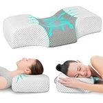 TOPPURE Cube Memory Foam Pillow for