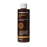 Furniture Clinic Worktop Oil 250ml - Food Safe, Quick Drying Worktop Oil for All Wooden Worktops & Kitchen Utensils