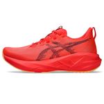 ASICS Women's NOVABLAST 5 Running Shoes,9,Flash RED/EDO Purple