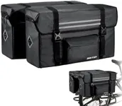GAVTON Cargo Bike Panniers 80L Large Capacity Waterproof Electric Bike Rear Rack Bag For Ebike Rear Seat Bicycle Panniers for Cycling Traveling Commuting
