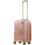 FUL Disney Mickey Mouse Rolling Luggage, Hardside Suitcase with Spinner Wheels, Rose Gold, 21 Inch, Ful Disney Mickey Mouse Rolling Luggage, Hardshell Carry on Suitcase with Spinner Wheels