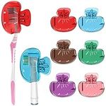 seplouis Toothbrush Head Cover Compatible with Manual Toothbrush & Electric Toothbrush Head, 6 Pack