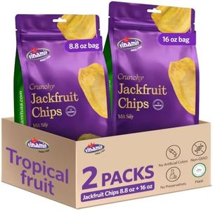 Vinamit Ripened Jackfruit Chips, Unsweetened Crunchy Jackfruit, 16 oz + 8.8 oz Combo Pack | No Oil, Naturally Sweet & Crispy | Gluten-Free, Vegan, Non-GMO | Healthy Fruit Snacks for Adults, Kids, Gifting, Family Share